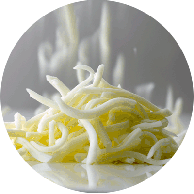plant based shredded white cheese