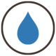 blue oil drop icon