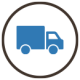 supply chain truck icon